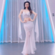 宁佐寒同款 表演服 烫钻仙女演出服套装 佐寒梦璐肚皮舞初学者套装