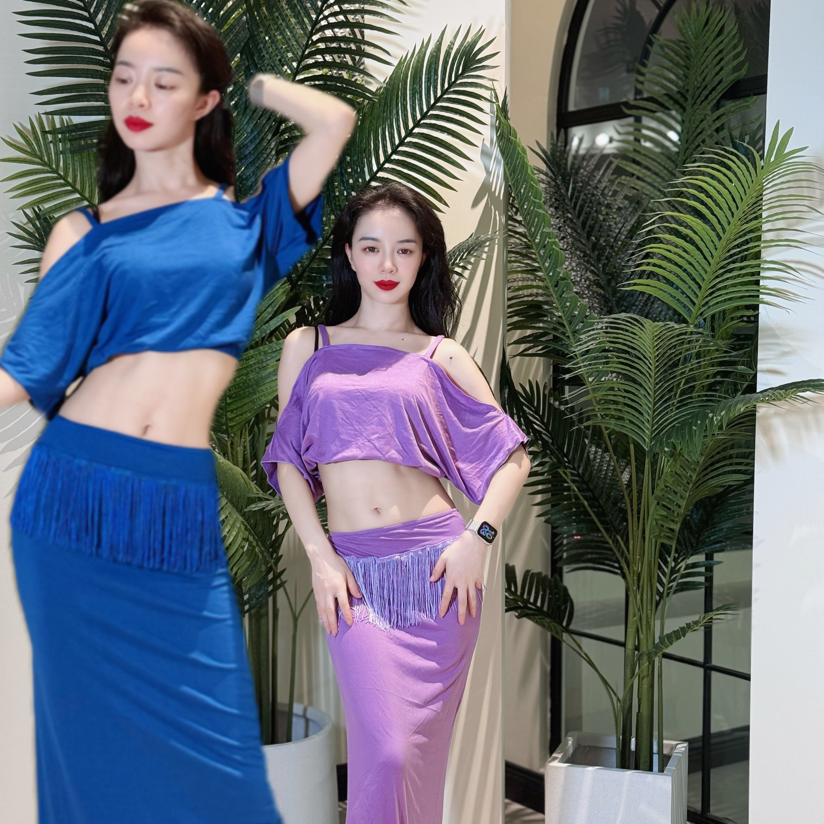 佐寒梦璐练功服2024新款套装初学者东方舞蹈服装女演出表演出服