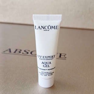 小白管 兰蔻 清爽防晒隔离霜GEL 28年 轻透水漾防晒乳10ml