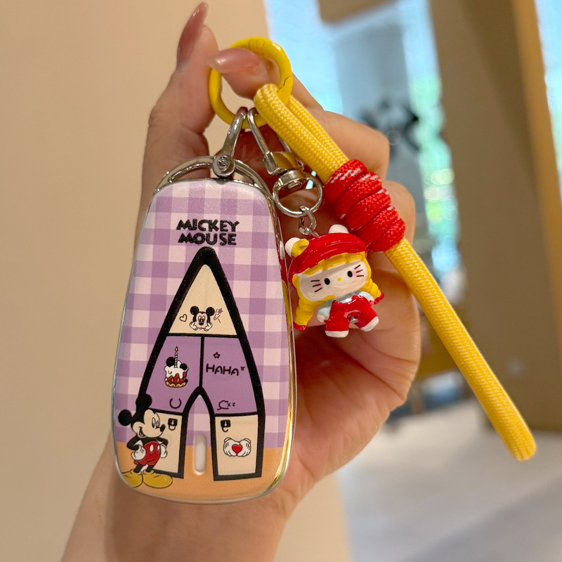 长安cs75plus钥匙套cs55plus三代unit逸动univ欧尚x5车z6扣可爱壳