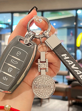 适用长城哈弗h6钥匙套h2s/M6PLUS大狗f7/h9/h1全包TPU保护壳包