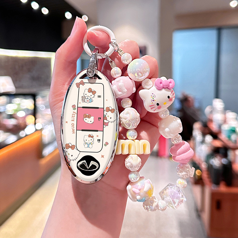 适用英菲尼迪q50l钥匙套KT猫qx50壳q70l扣g25包qx60/fx35/TPU保护