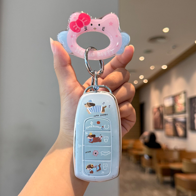 适用奇瑞艾瑞泽8钥匙套小蚂蚁qq冰淇淋瑞虎8pro艾瑞泽5探索06壳扣