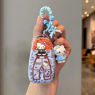 长安cs75plus钥匙套55糯玉米lumin四代uinv欧尚X5三代Z6车女壳扣