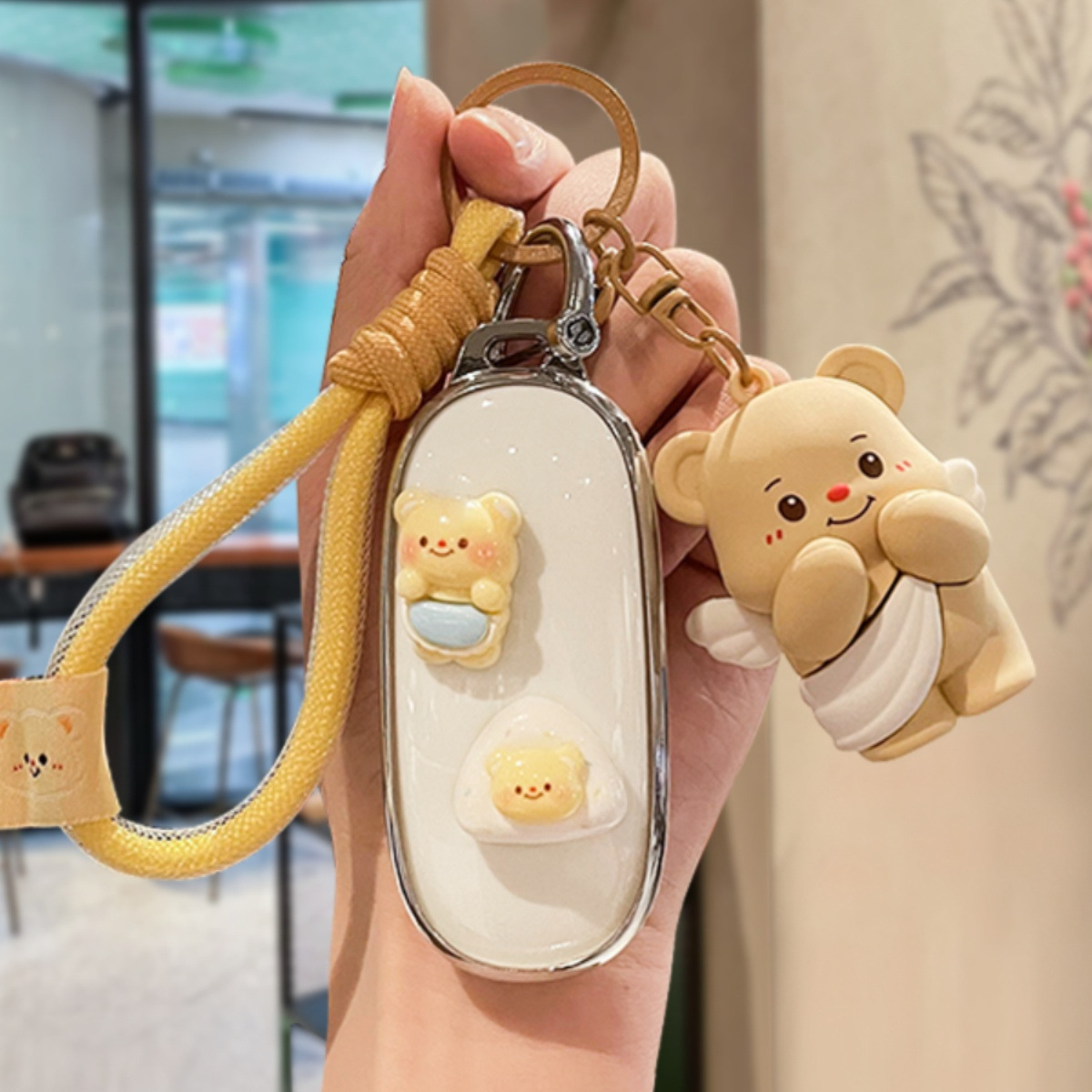 理想l6钥匙套l7汽车l8女l9可爱mega内饰one专用2024款全包保护壳