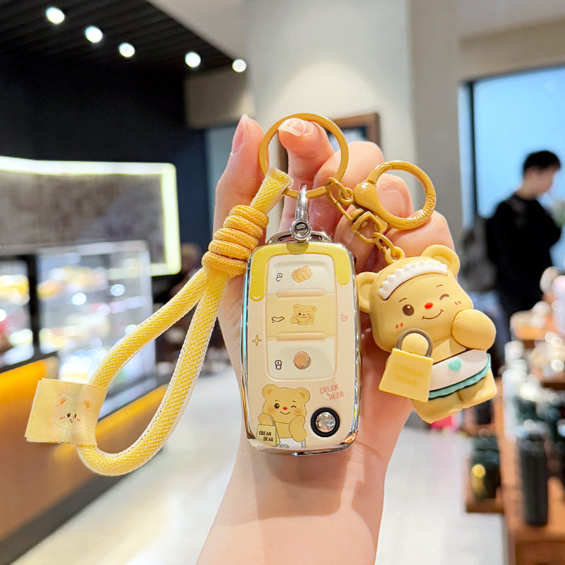 适用于斯柯达明锐钥匙套速派昕锐柯米克晶锐车柯珞克昕动壳扣