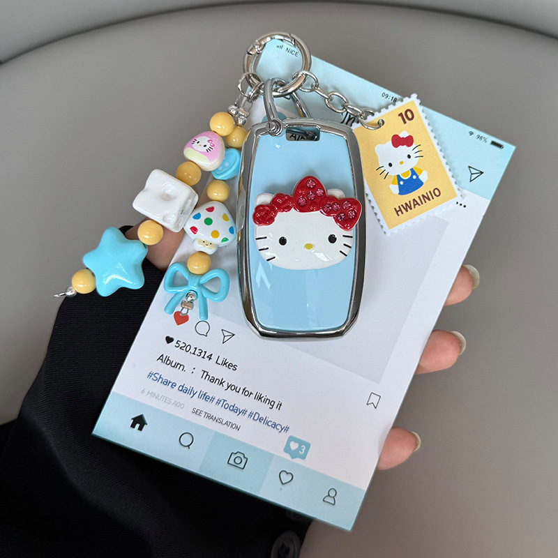 适用于起亚钥匙套KX3傲跑K3/智跑K5/KX5/KX-CROSS奕跑保护套包扣