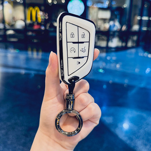 适用于凯迪拉克xt5TPU全包钥匙套ct5/xt4/atsl/xts/ct6保护壳包扣