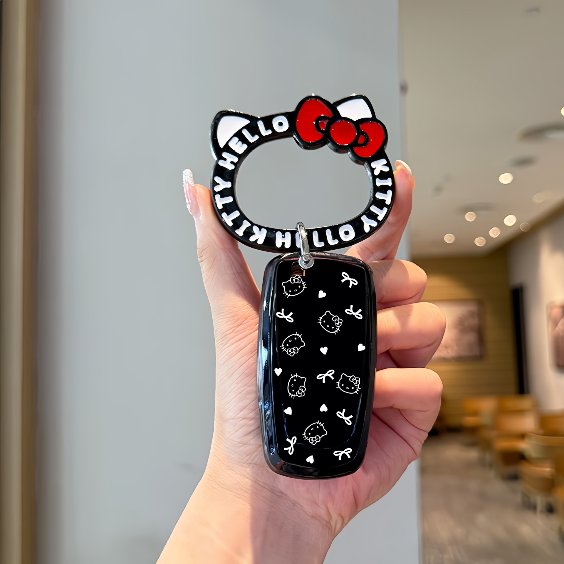 适用于福特福克斯钥匙套蒙迪欧锐界福睿斯汽车锐际探险者嘉年华扣