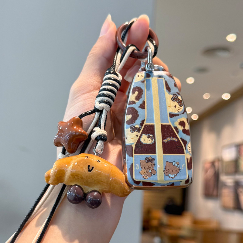 适用于红旗hs5钥匙套h5 eqm5 h9 h6 hs7 hs3 hq9汽车包扣壳套女