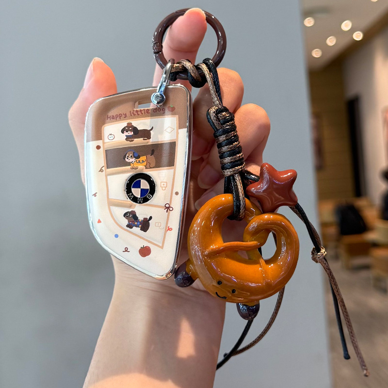 适用宝马325li钥匙套5系3系1系7新x1x2x3x5刀锋ix3壳i3扣530车320