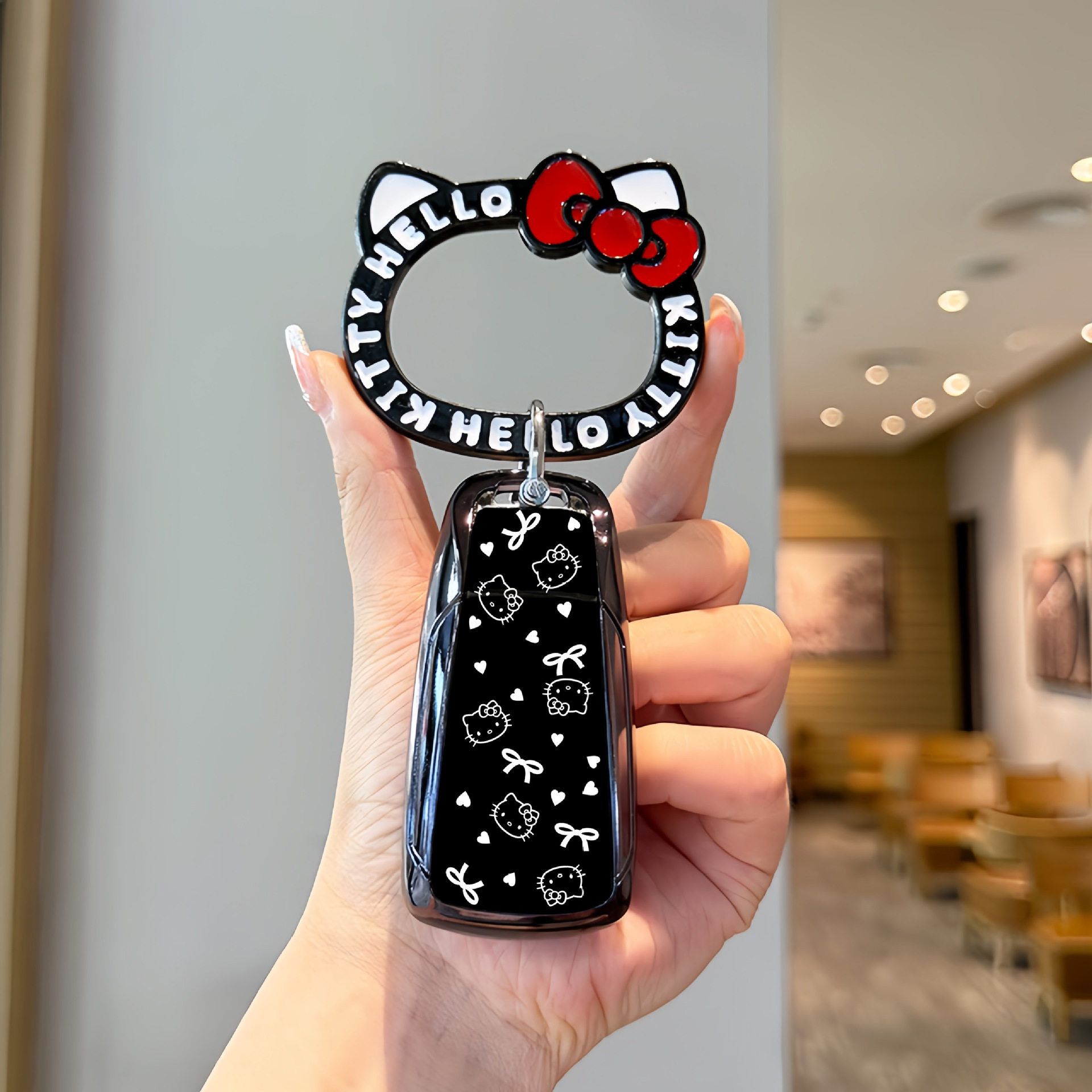 迪a4l钥匙套Q5L汽车Q2l高档A5女A3 Q3 A6L扣Q7壳A8 q4etron a7l