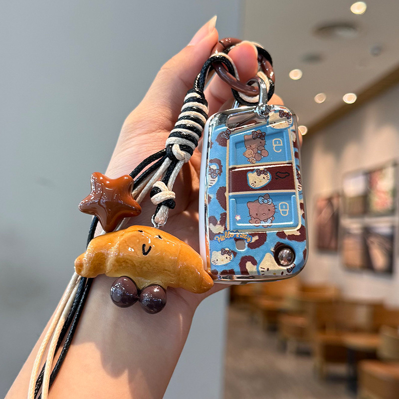 众速腾钥匙套宝来polo朗逸途观L帕萨特迈腾cc探岳探歌id3新锐车