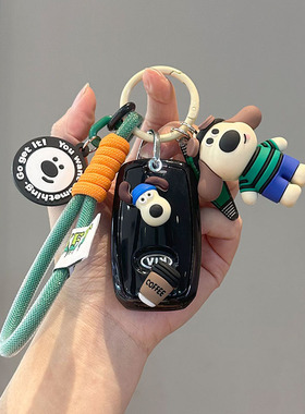 适用起亚k5钥匙套k2 kx3壳扣k4 kx5女士奕跑狮铂拓界kx1焕驰ev5