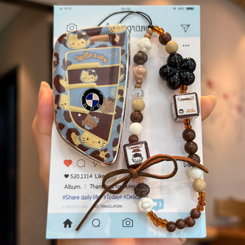 适用宝马x3钥匙套x1汽车x5三系i3新五系325li刀锋530扣x2包525壳