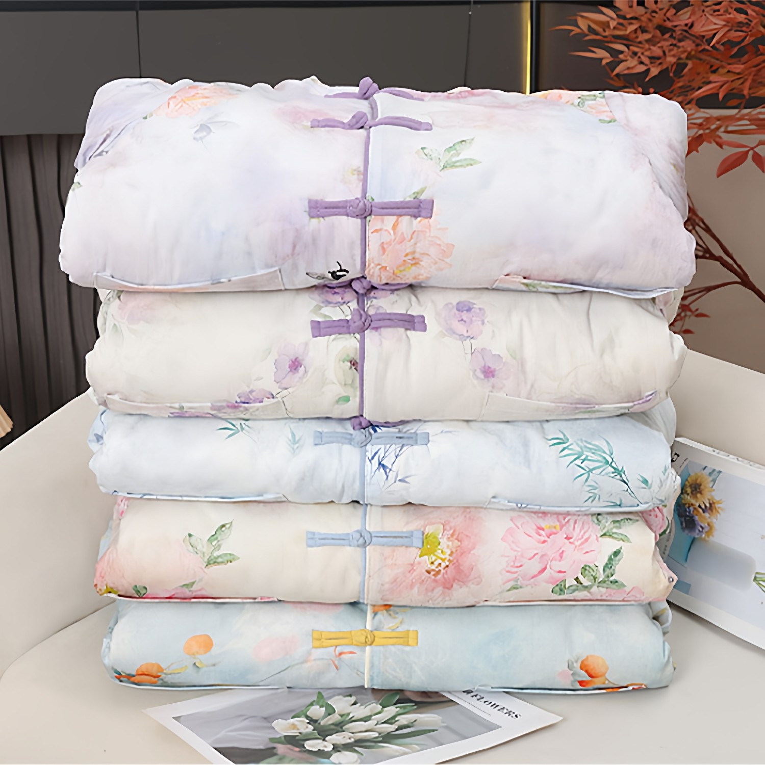 纯棉花睡衣棉袄女款2025新款冬季中式盘扣手工保暖棉衣全棉家居服,女士内衣/男士内衣/家居服,睡衣上装,淘宝优惠券,粉丝福利购,淘宝优惠卷