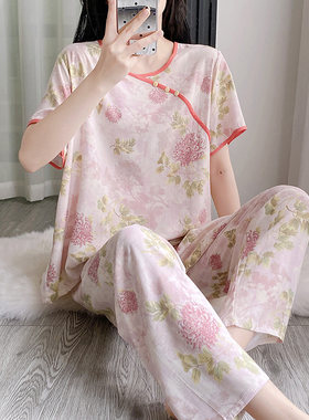 新中式套装可外穿国风家居服