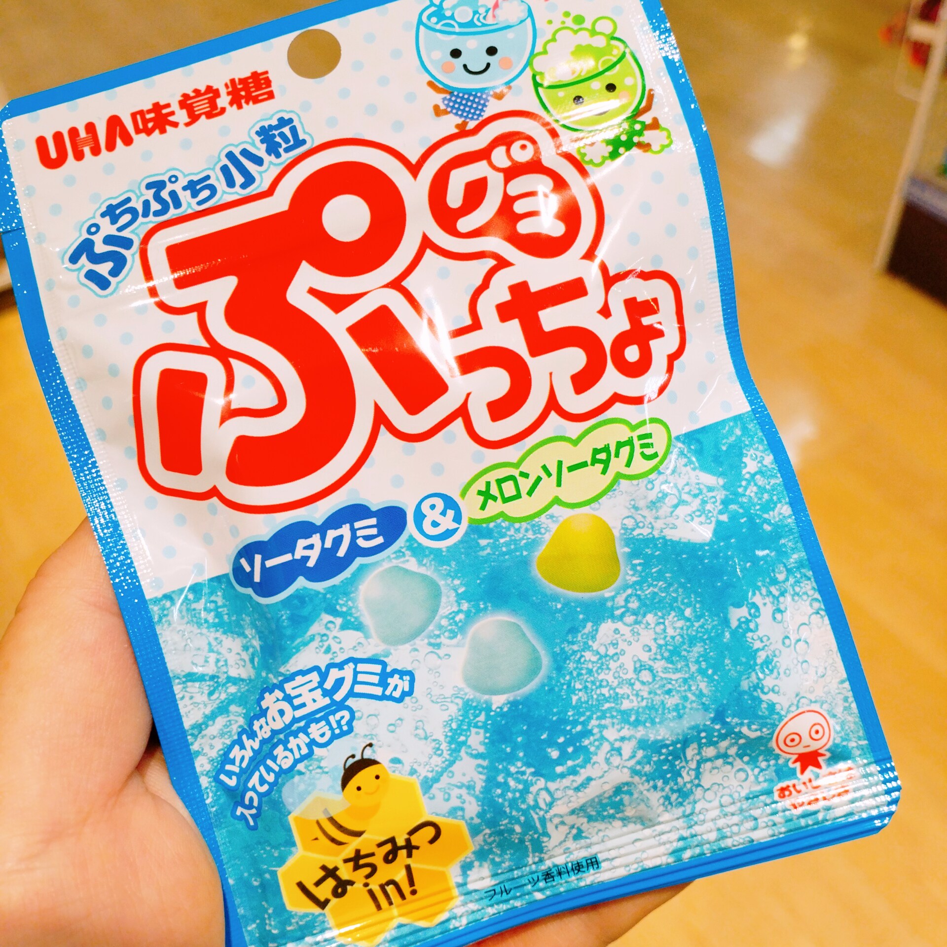 非现货【祺】日本代购 uha味觉糖 小粒蜜瓜苏打糖2769