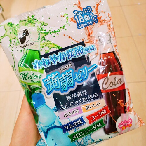 非现货【祺】日本代购 Q弹蒟蒻苏打可乐果冻0325