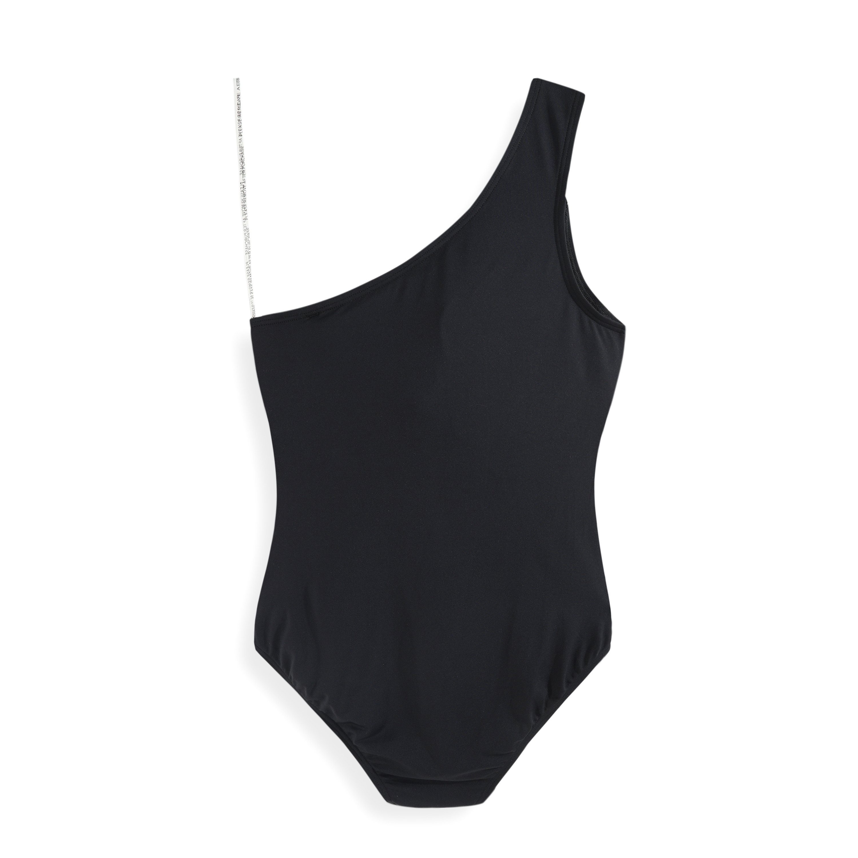 女士泳衣美国原单Vince Camuto单肩有胸垫修身包臀连体温泉泳装