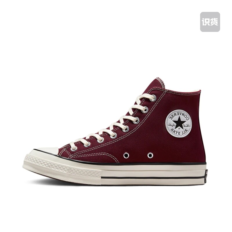匡威 Converse 1970s 经典高帮帆布鞋 酒红色 A01448C 江西xw仓
