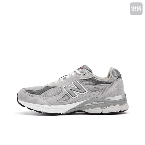 New Balance 990 V3 复古 轻便 透气 跑鞋 M990GY3
