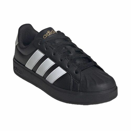 adidas STREETTALK J 板鞋休闲运动舒适合成革贴合JS5053 河源sy