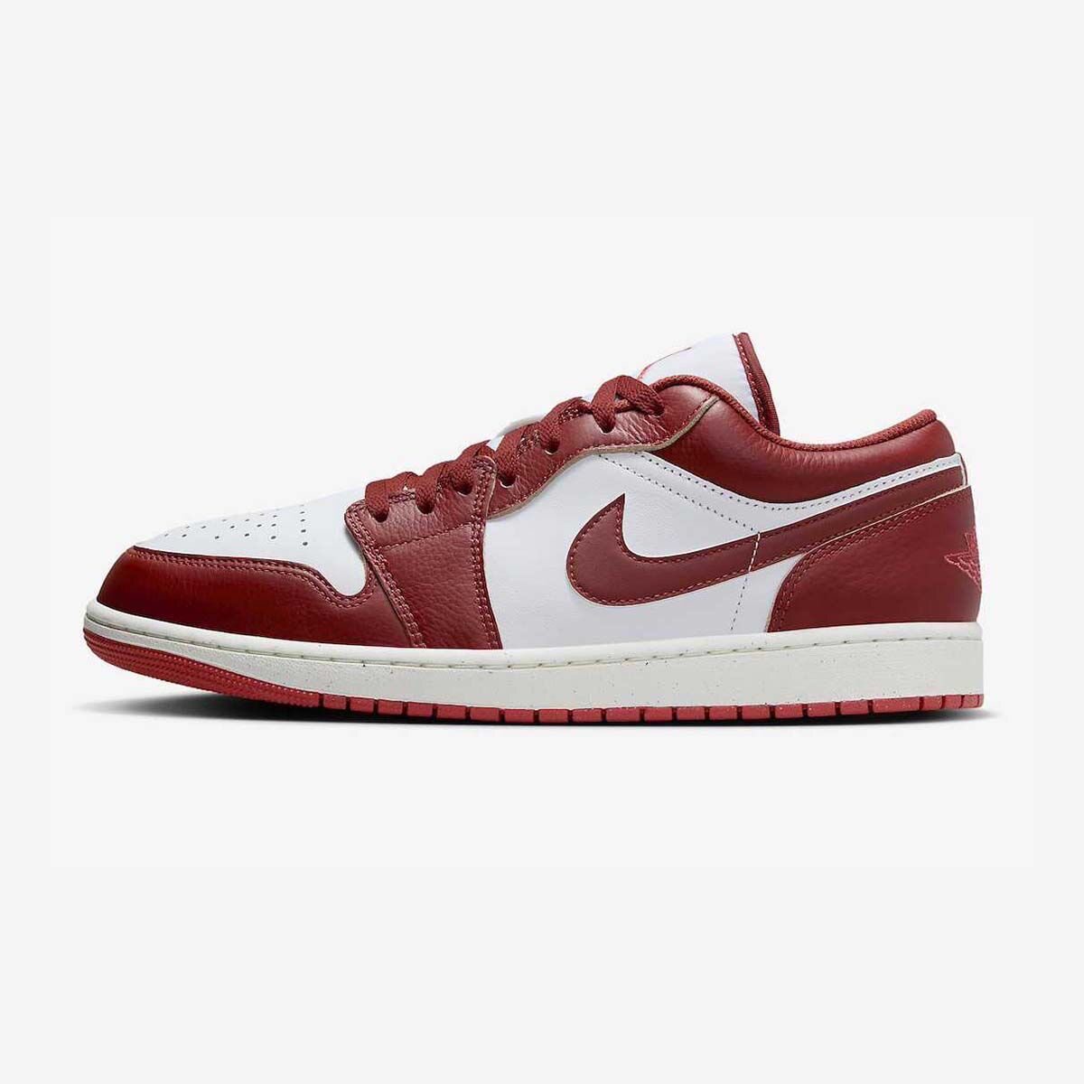 耐克Air Jordan 1Low AJ1白红男款休闲板鞋FJ3465-160 湖南NG仓