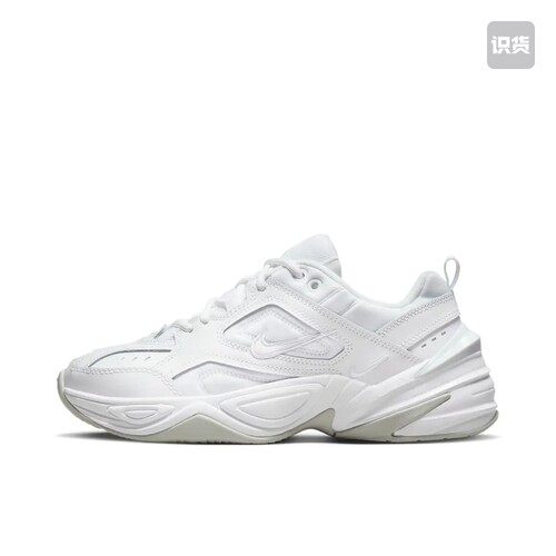 Nike M2K Tekno 老爹鞋 透气厚底 纯白AO3108-100山东mj