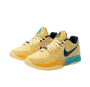 700南昌XG FD7327 耐克Nike 2代莫兰特黄色低帮实战篮球鞋