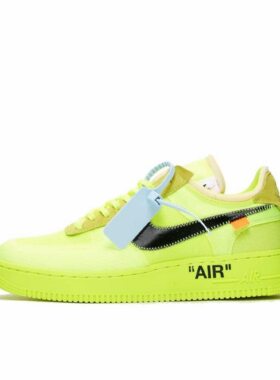 Nike Air Force 1 空军一号 板鞋 轻便 off-white联名AO4606-700