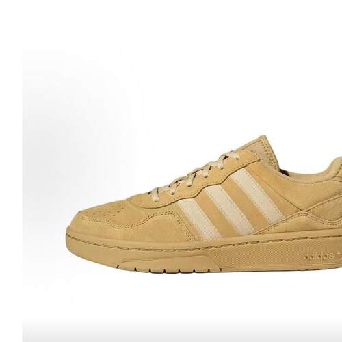 adidas originals Courtic 低帮 板鞋 男女同款 芥末黄ID6070