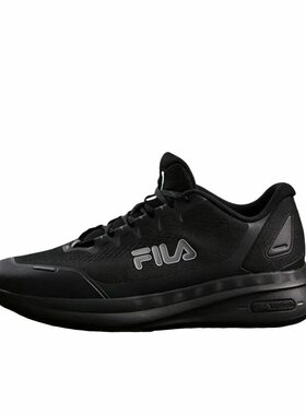 FILA斐乐 柔云 4 百搭 轻便 低帮 跑步鞋 男款 黑A12M621103FBA