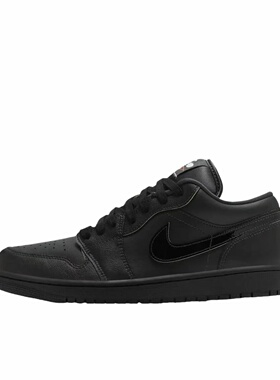 Air Jordan 1 板鞋 运动休闲鞋复古潮流 黑色HM3690-001 陕西gh仓