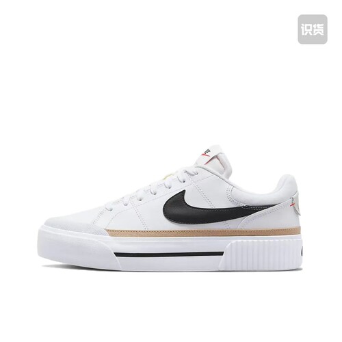 Nike Court Legacy Lift 板鞋 舒适缓震透气增高抓地DM7590-100