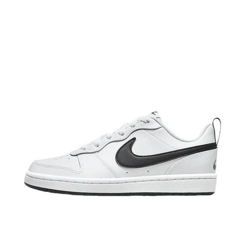 Nike Court Borough 2 Low 2低帮 儿童板鞋 白黑  BQ5448-104