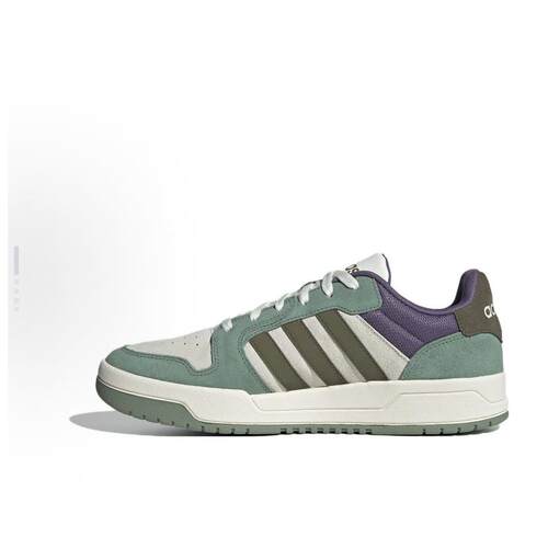 adidas ENTRAP 少年感 篮球风 低帮 板鞋 男女同款 米白色JR8322