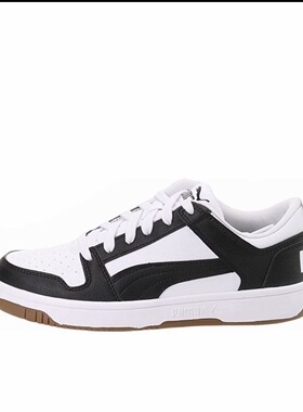 正常发货彪马男女低帮经典复古百搭黑白休闲板鞋369866宜春YC仓