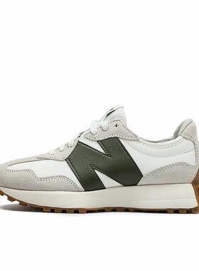 New Balance NB  复古舒适百搭  男女同款 灰白绿MS327ASN