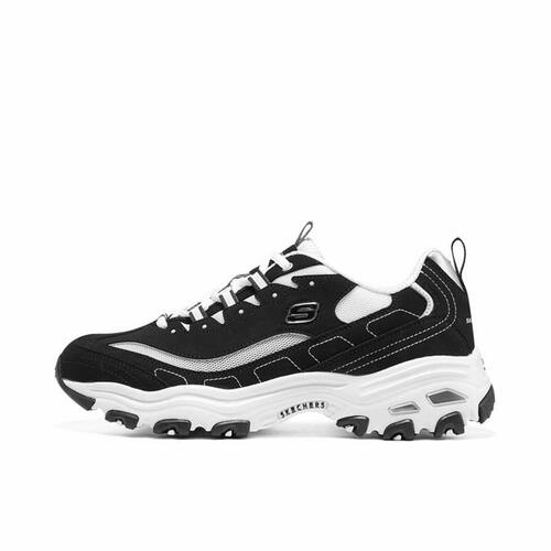 SkechersSKECHERS D'LITES 1.0 舒适百搭低帮 老爹鞋894129-BKW