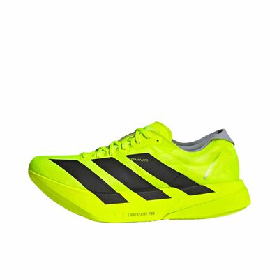 adidas Adizero Adios Pro 4 舒适 低帮 跑跑步鞋 绿黑色JR6364