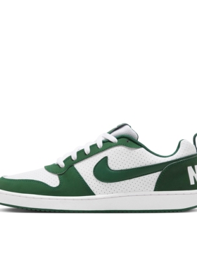 特价清仓耐克Nike Court低帮板鞋男款白绿FN3440-131湖南k2仓