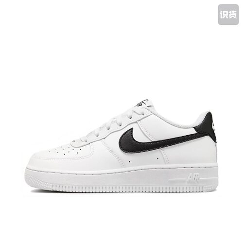 Nike Air Force 1 皮革舒适 低帮 板鞋 白黑色FV5948-101河南zm仓