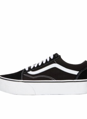 Vans/范斯Old Skool厚底增高帆布鞋黑白VN0A3B3UY28安徽xc仓