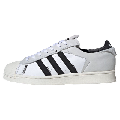 adidas originals Superstar 82 皮革 解构三条纹 FV3024
