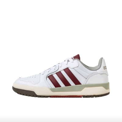 adidas neo Entrap低帮板鞋男女同款白红JQ3926江西JW仓
