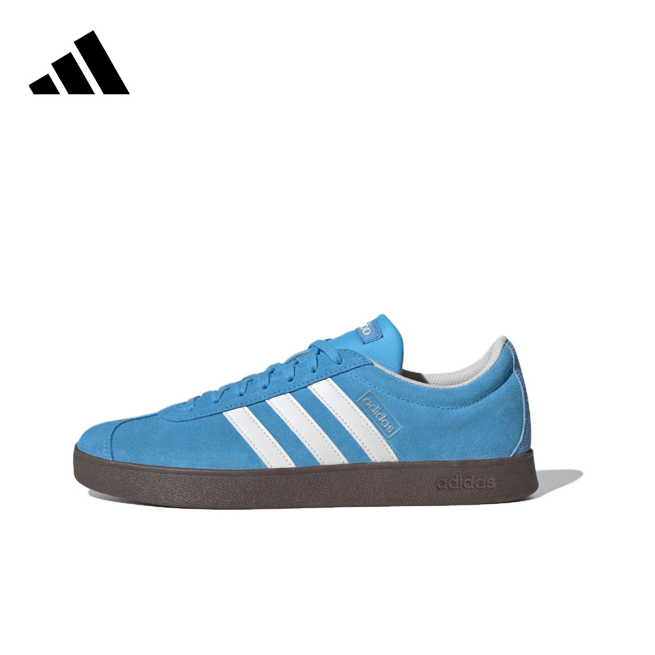 Adidas Court VI Classic 阿迪达斯德训鞋女子蓝白休闲板鞋JI0496