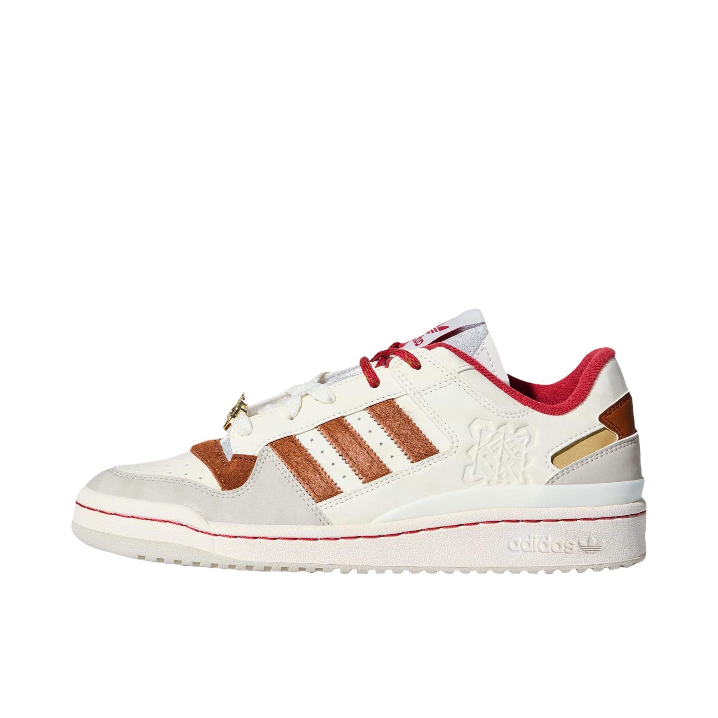 adidas originals FORUM CL CNY新年款 马年限定 低帮 板鞋KJ8751图片