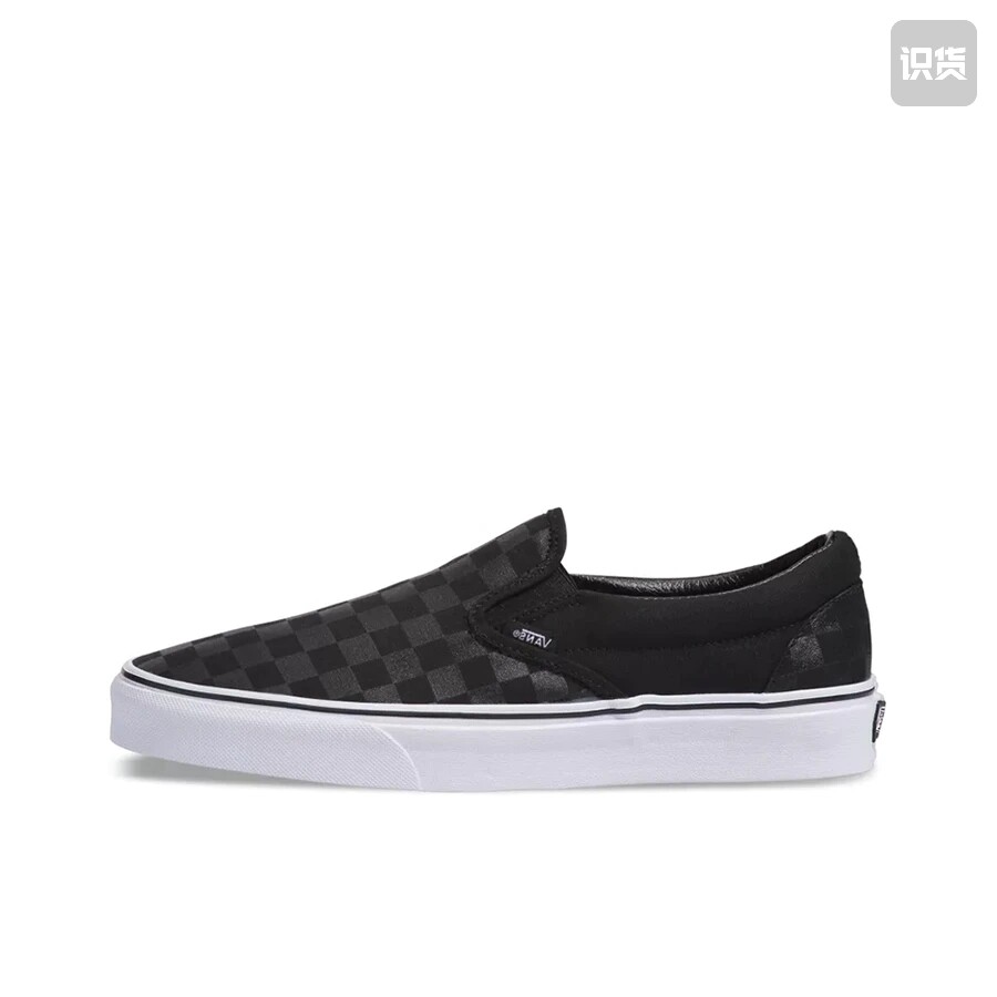 Vans/范斯 Classic Slip-on 防滑 简约棋盘格 一脚蹬VN000EYE276图片