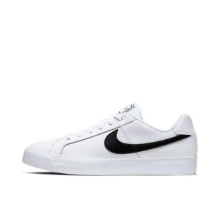 Nike Court Royale Ac 休闲 低帮 板鞋 男女同款 白黑BQ4222-103